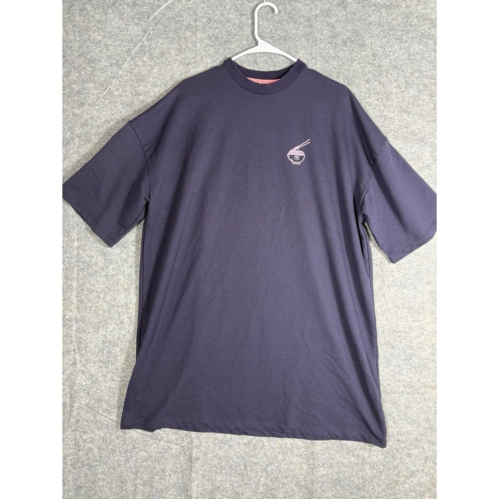 LAZY OAF Small/Medium Athlesiure T Shirt With Back Graphic Design